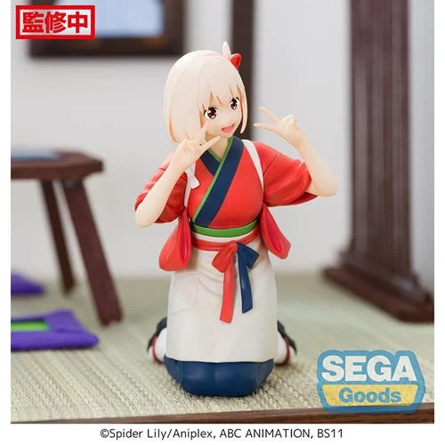 SEGA Lycoris Recoil Chisato Nishikigi Premium Perching Statue
